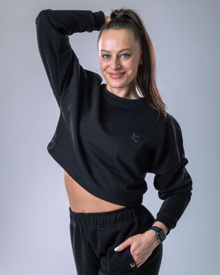 Women’s Sweatshirt Black XS-0
