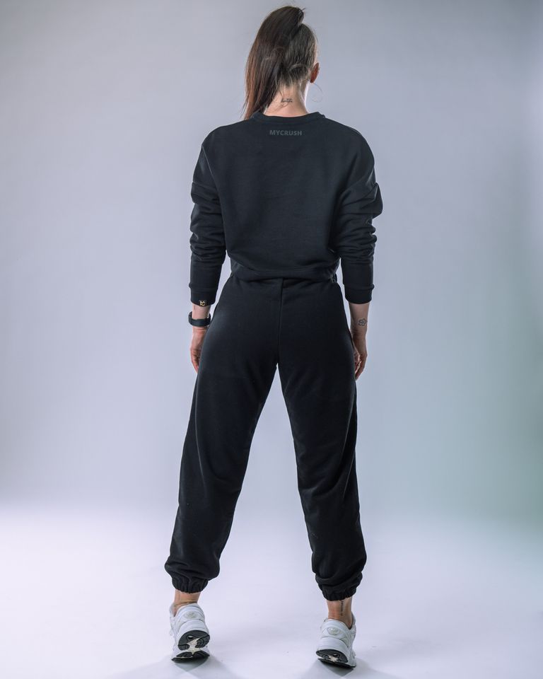 Women’s Sweatshirt Black XS-1