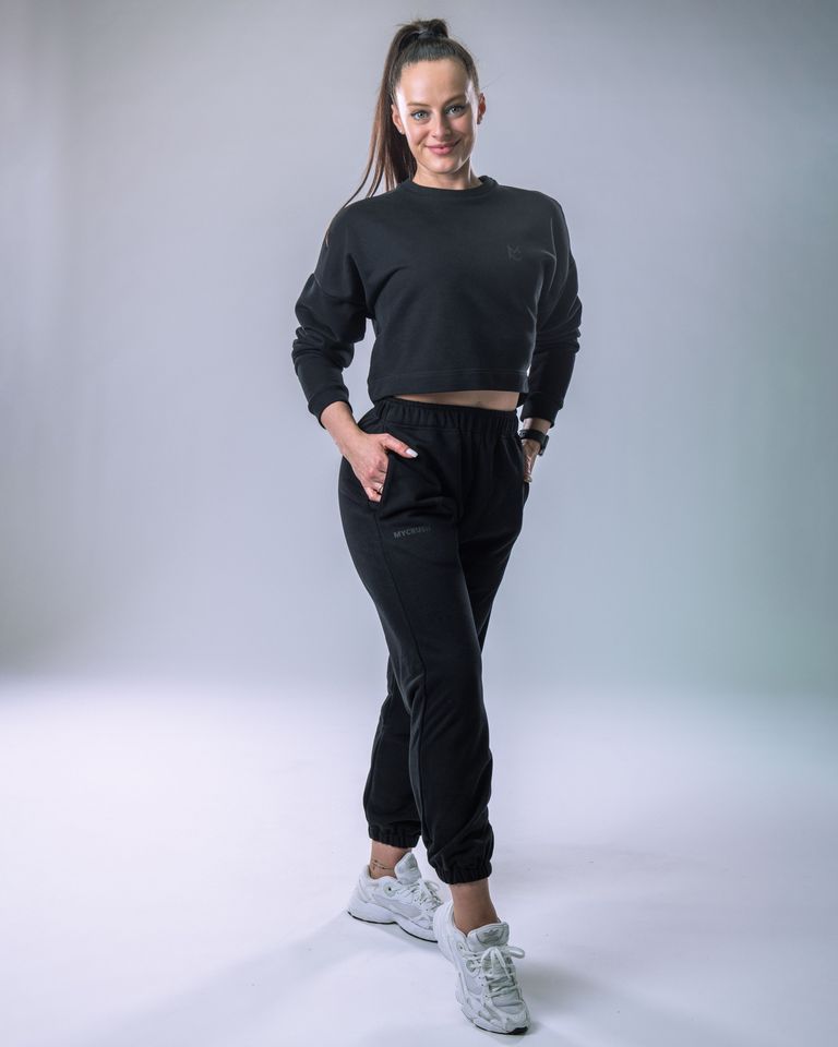 Women’s Sweatshirt Black XS-4