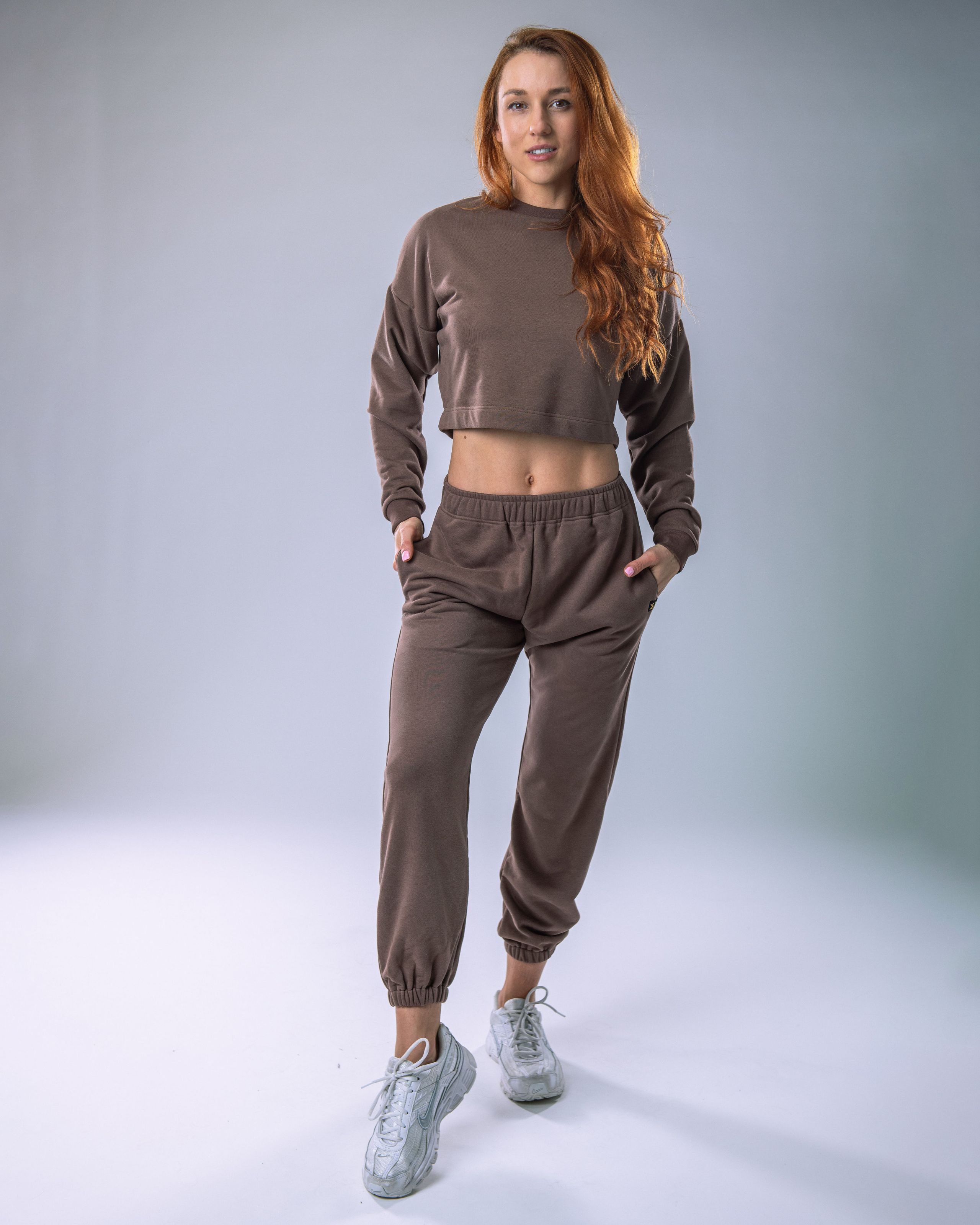 Women’s Sweatshirt Brown L-0