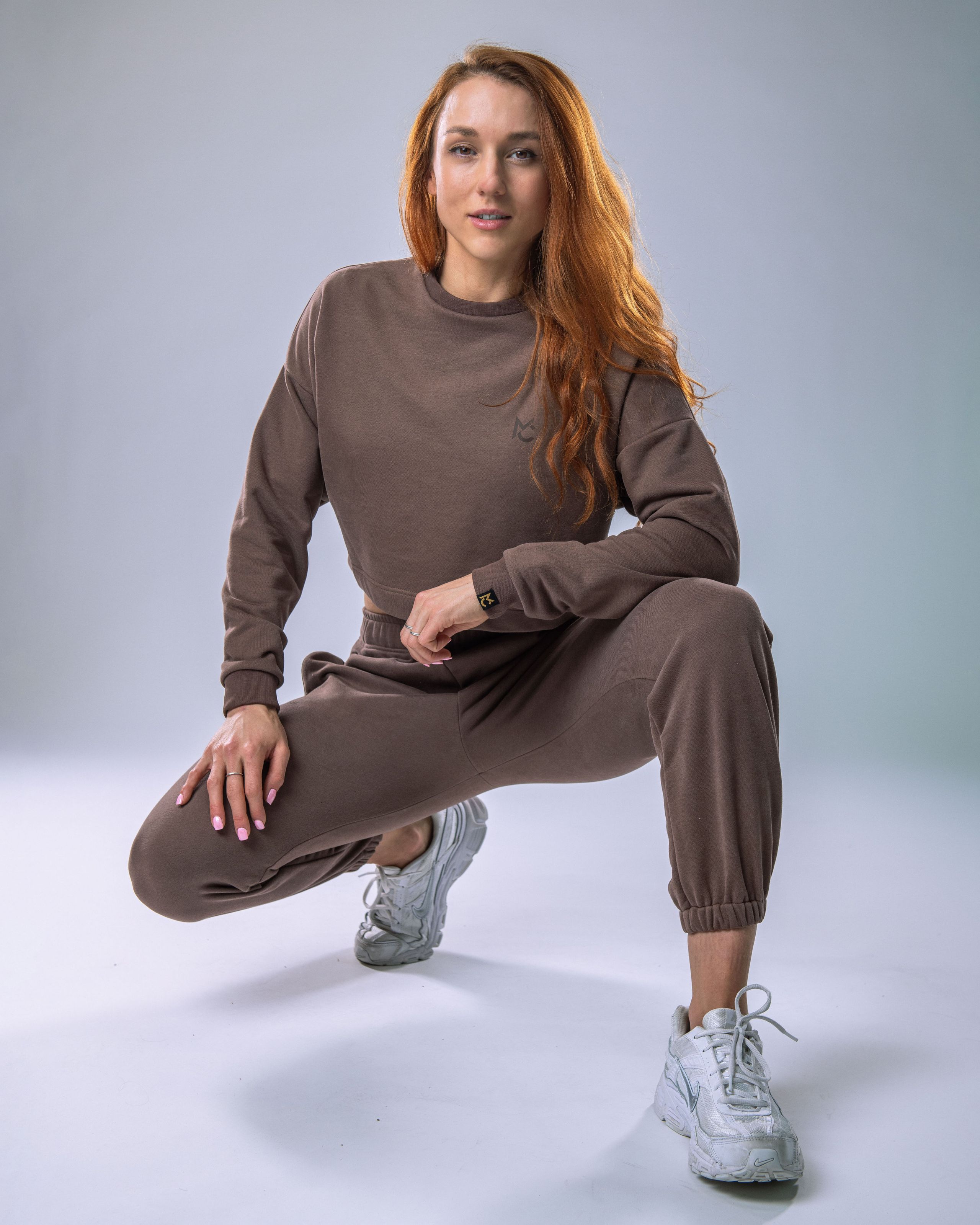 Women’s Sweatshirt Brown M-5